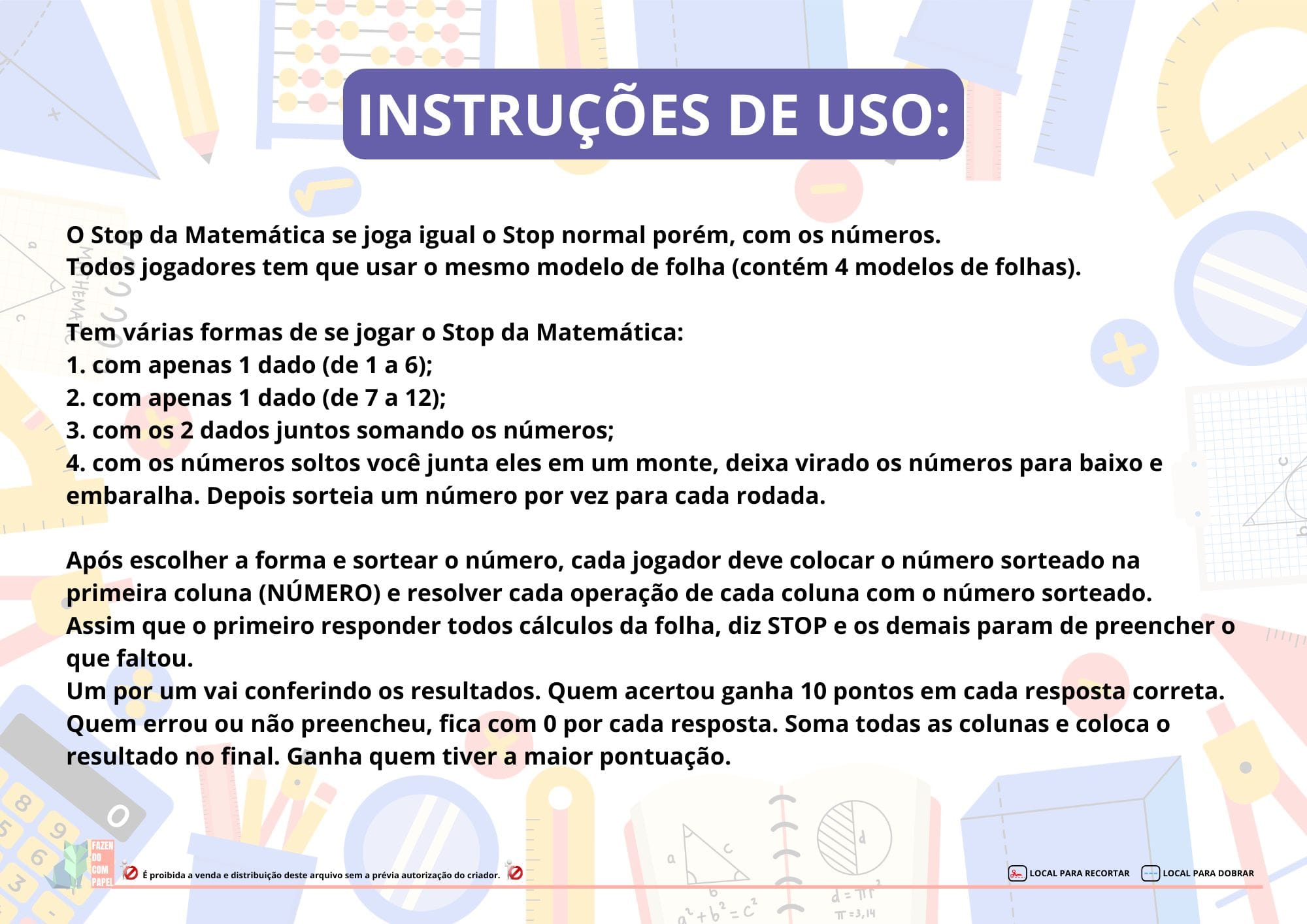 Stop da Matemática - Imagem 6