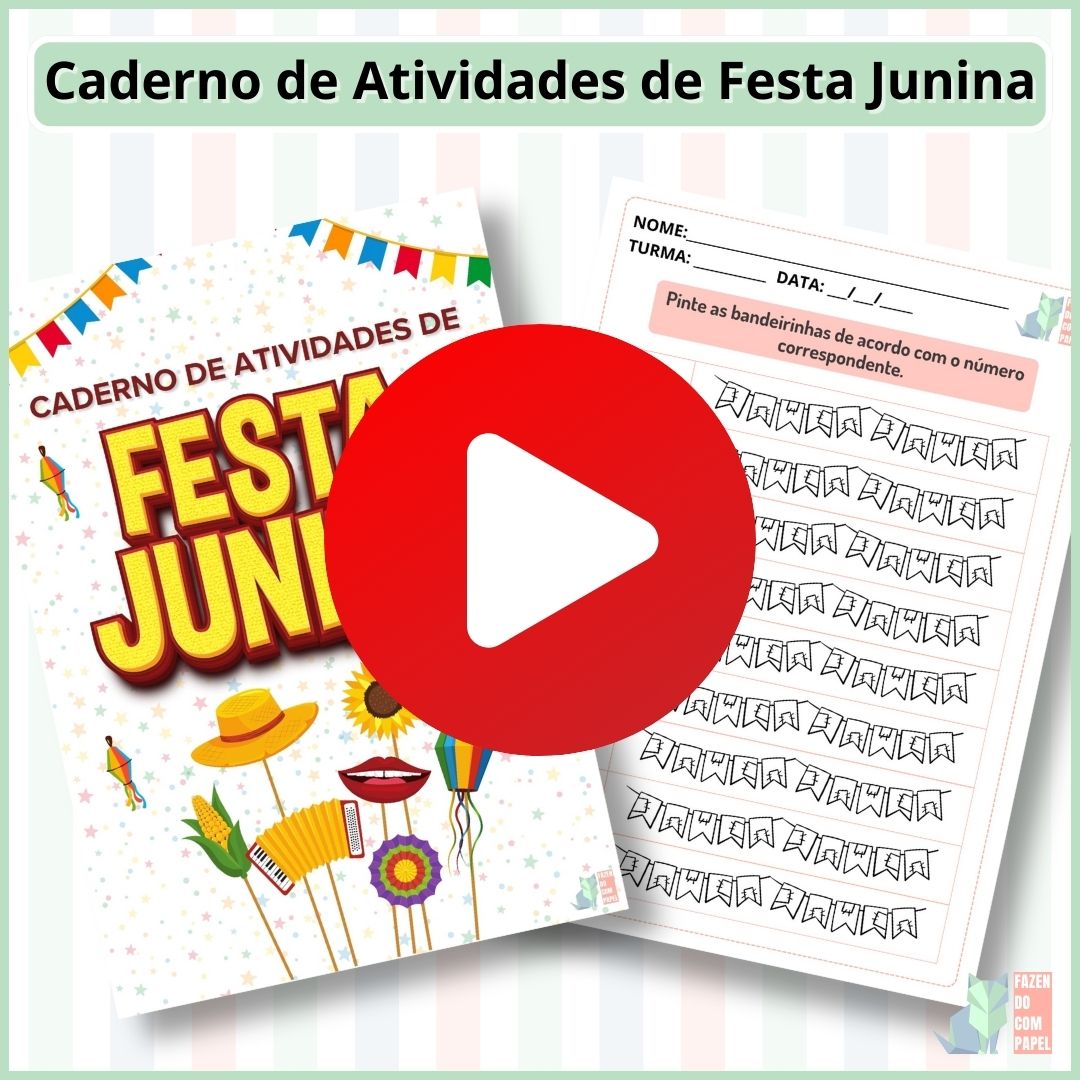 Caderno de Atividades de Festa Junina - Imagem 2