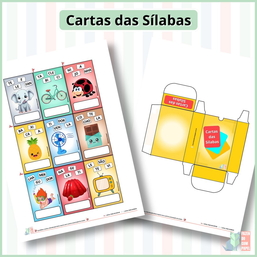 Cartas das Sílabas - Imagem 4