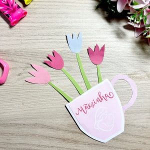 Dia das Mães - Cartão Xícara