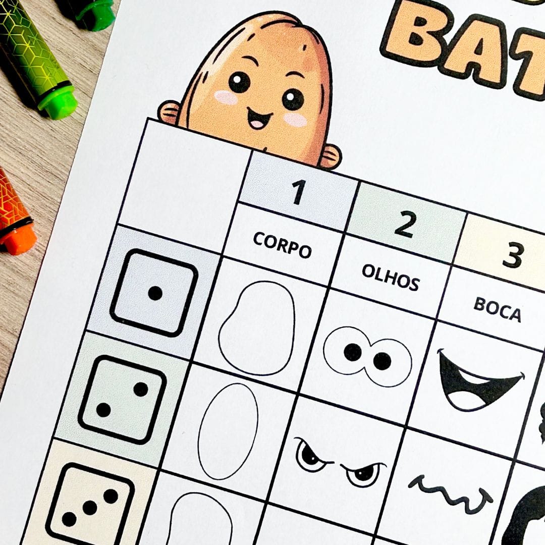 Construindo o Sr. ou Sr.a Batata - Imagem 9