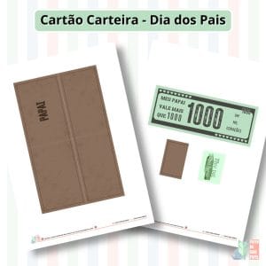 Cartão Carteira - Dia dos Pais