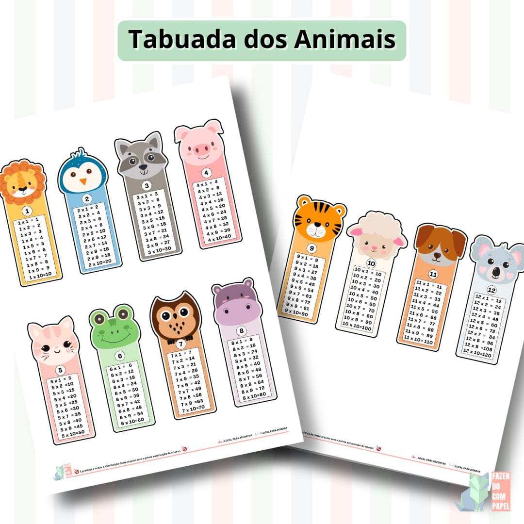 Tabuada dos Animais - Imagem 4