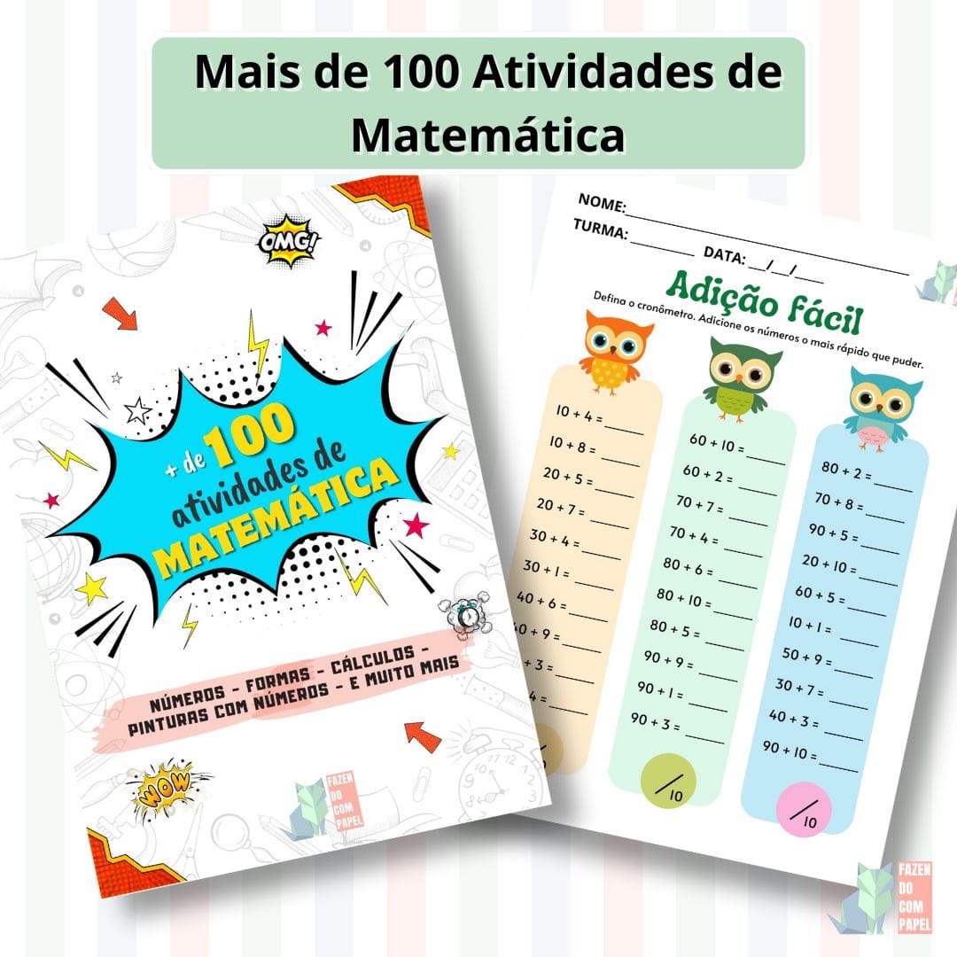 Mais de 100 Atividades de Matemática - Imagem 3