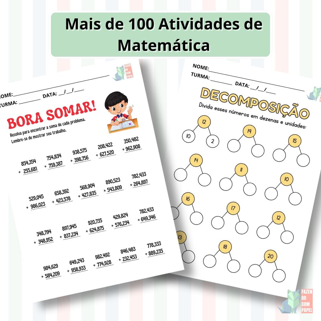 Mais de 100 Atividades de Matemática - Imagem 4