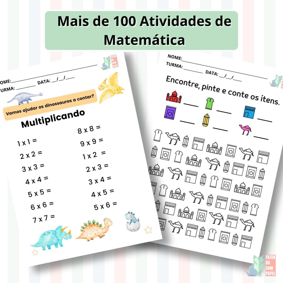Mais de 100 Atividades de Matemática - Imagem 8