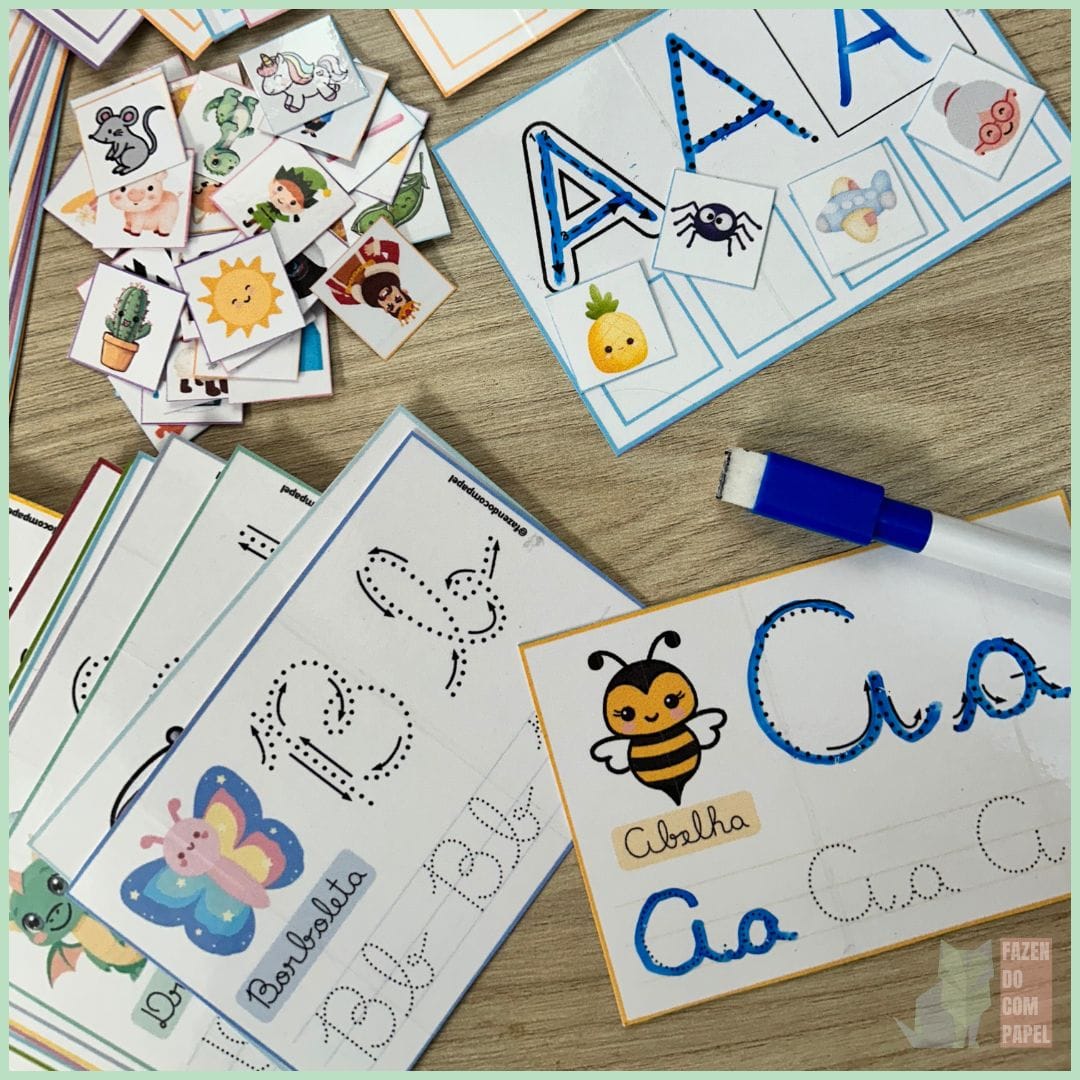 Tracejando as Letras