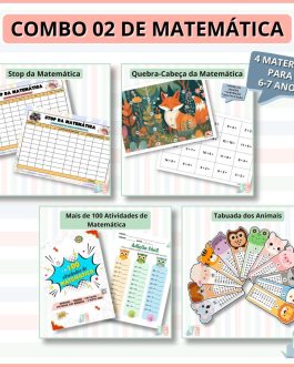 Combo 02 de Matemática