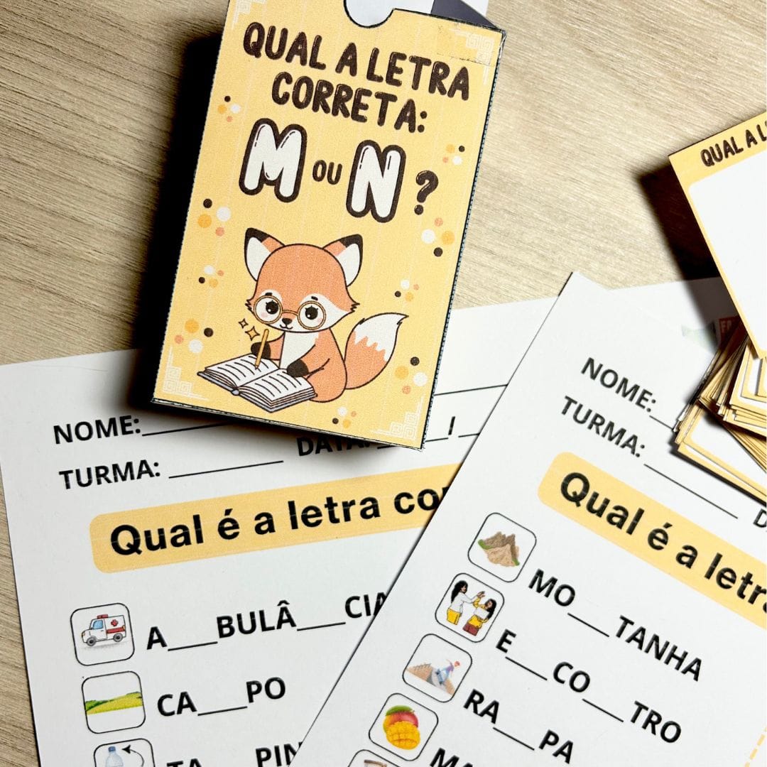 Qual é a letra correta: M ou N? - Imagem 5
