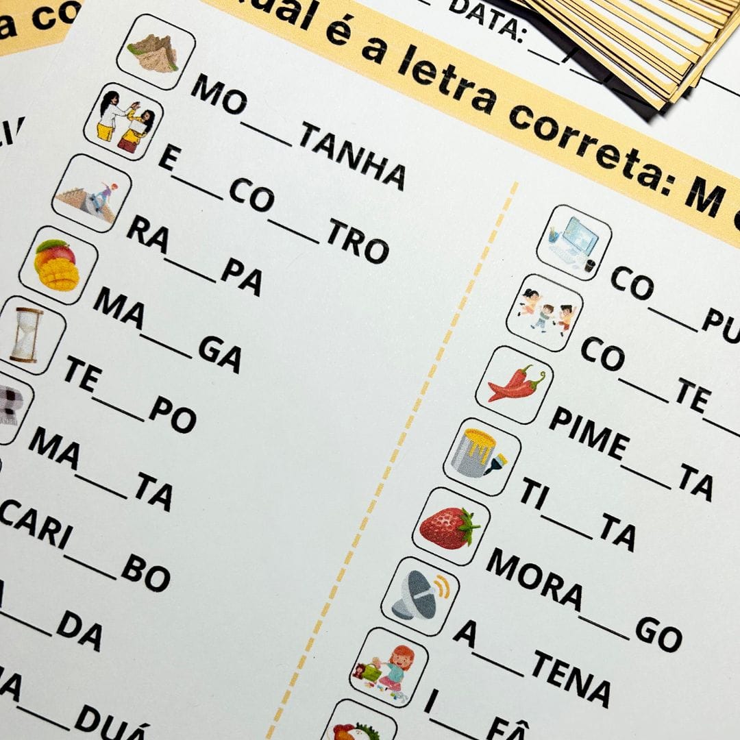 Qual é a letra correta: M ou N? - Imagem 7