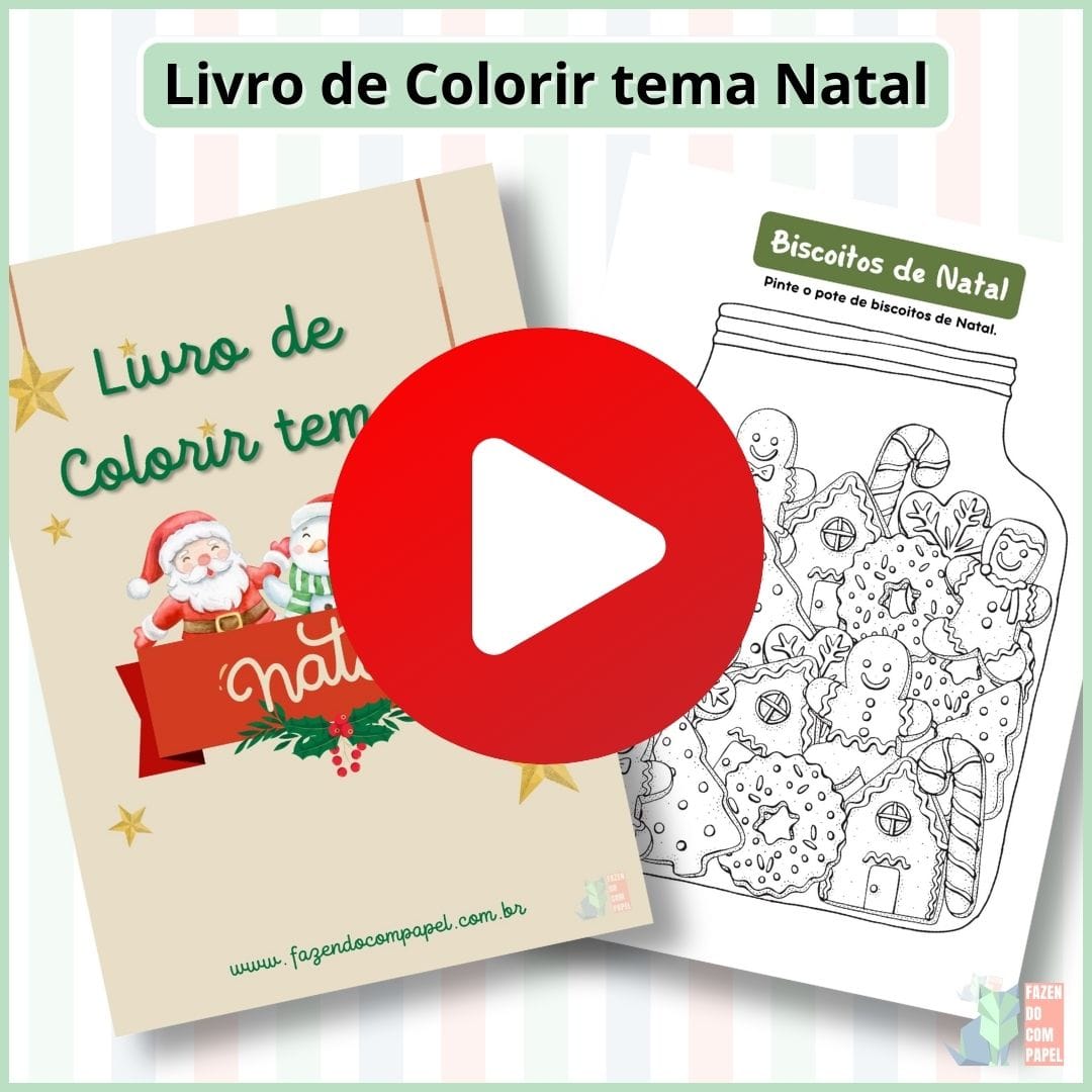 Livro de Colorir tema Natal - Imagem 2