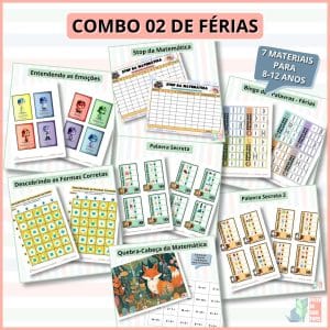 Combo 02 de Férias