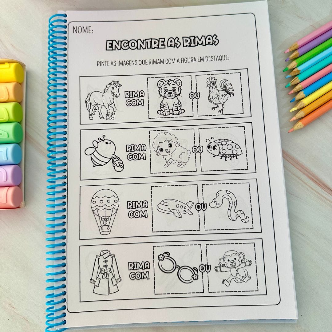 Apostila Trabalhando com as Rimas - Imagem 5