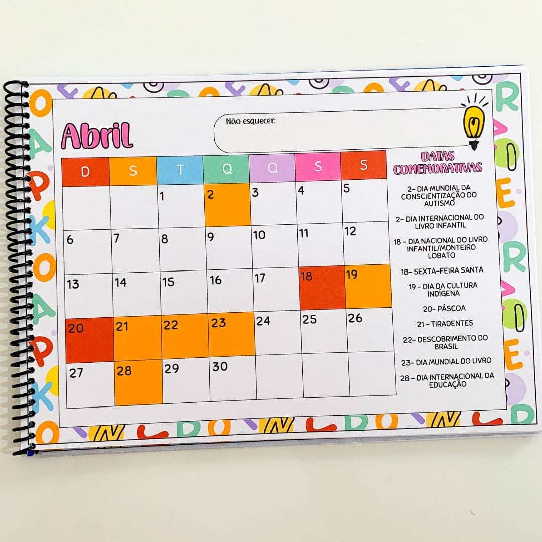 Calendário Datas Comemorativas 2025 - Imagem 2