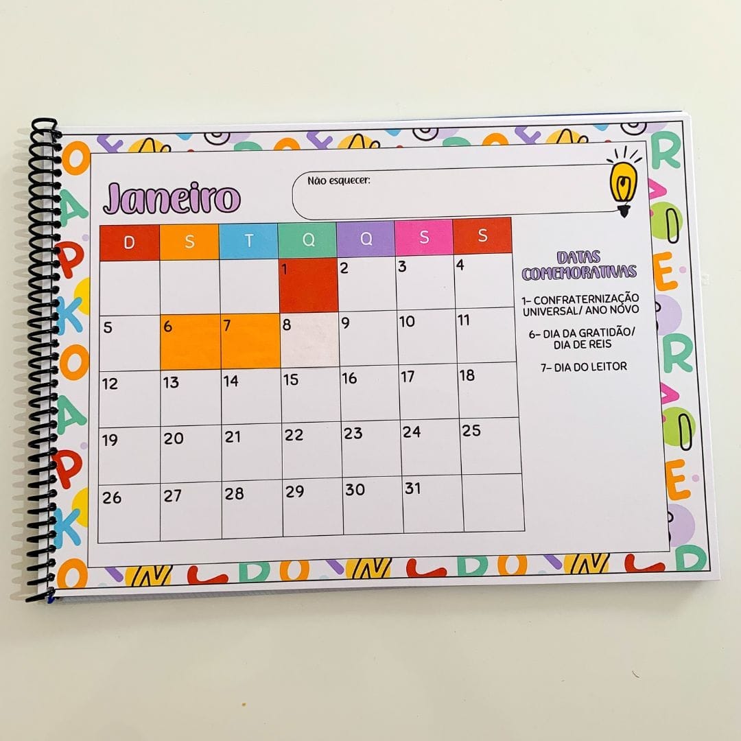 Calendário Datas Comemorativas 2025 - Imagem 5
