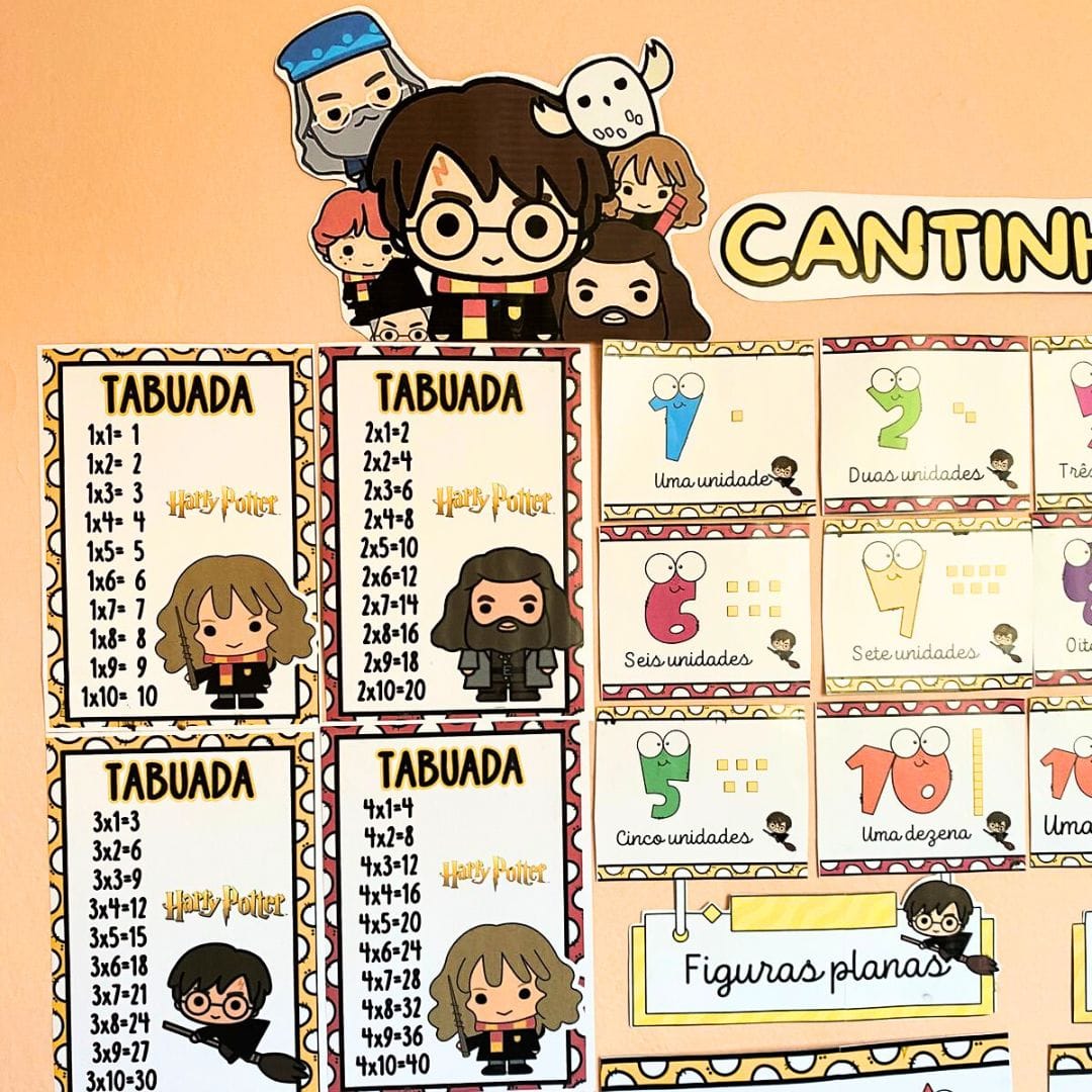 Cantinho da Matemática Harry Potter