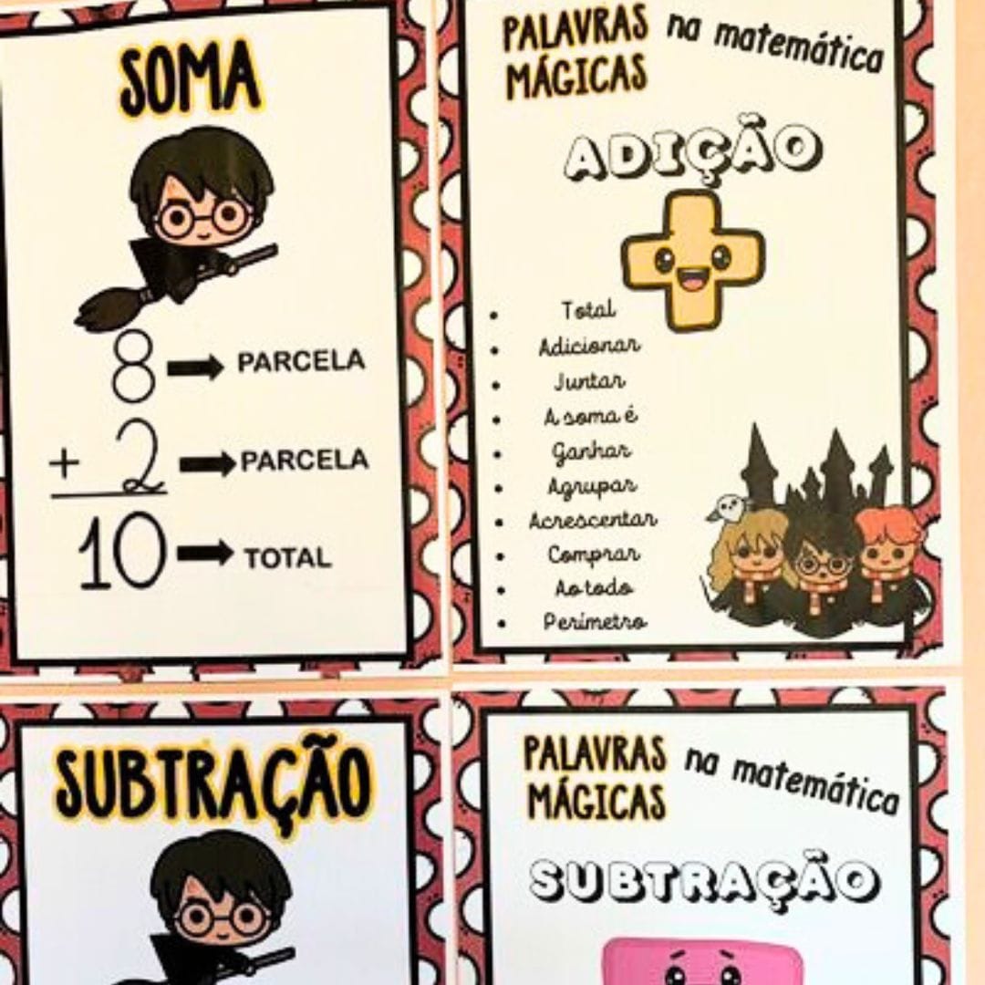 Cantinho da Matemática Harry Potter - Imagem 7