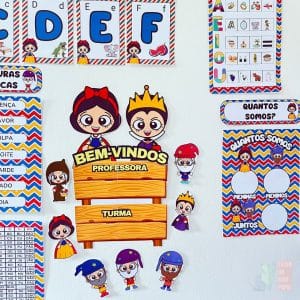 Kit Sala Branca de Neve