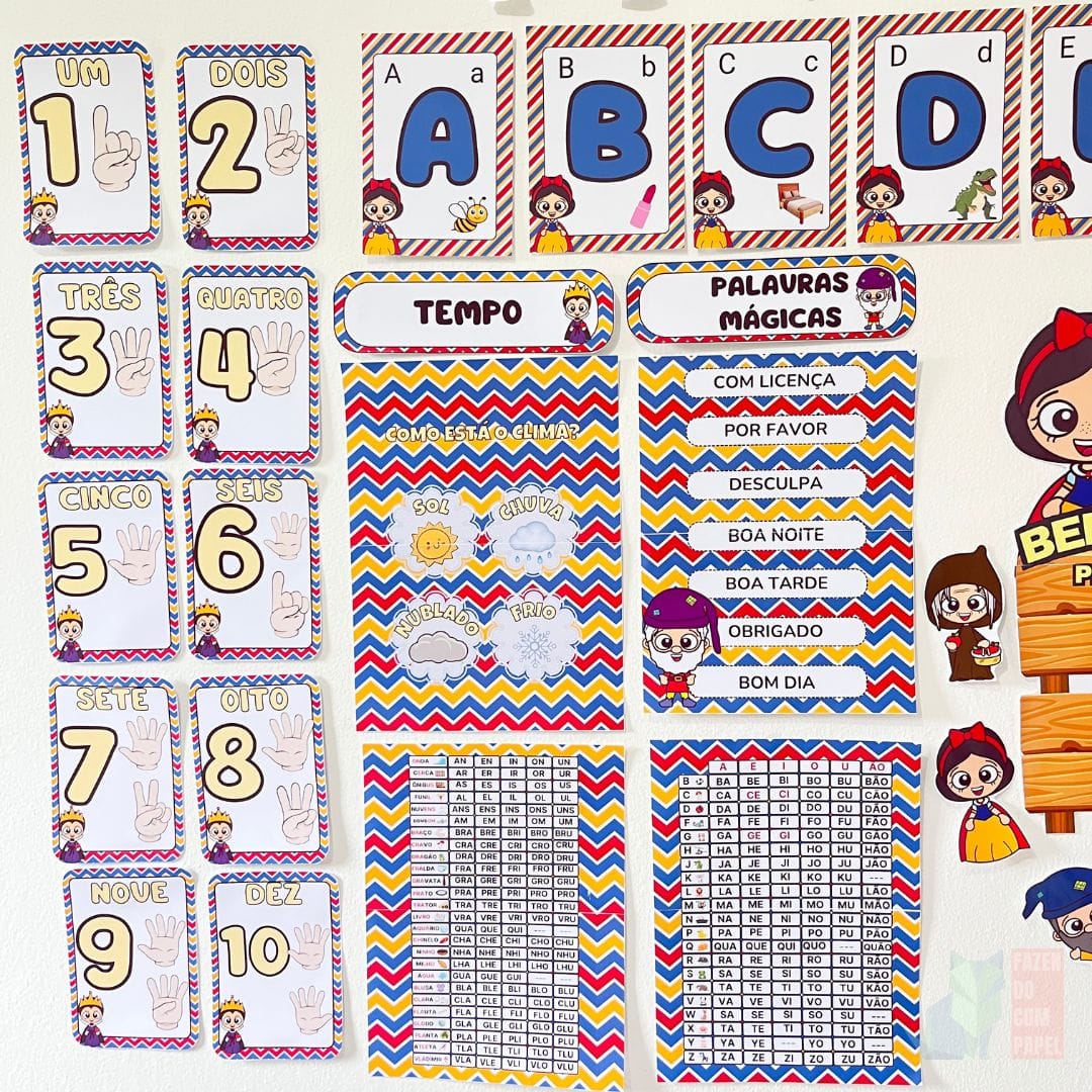 Kit Sala Branca de Neve - Imagem 8