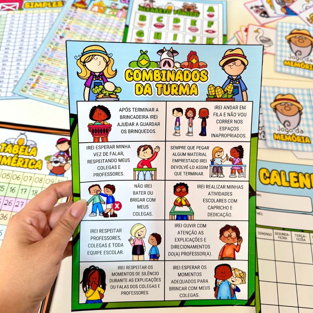 Kit Sala Fazendinha - Imagem 6