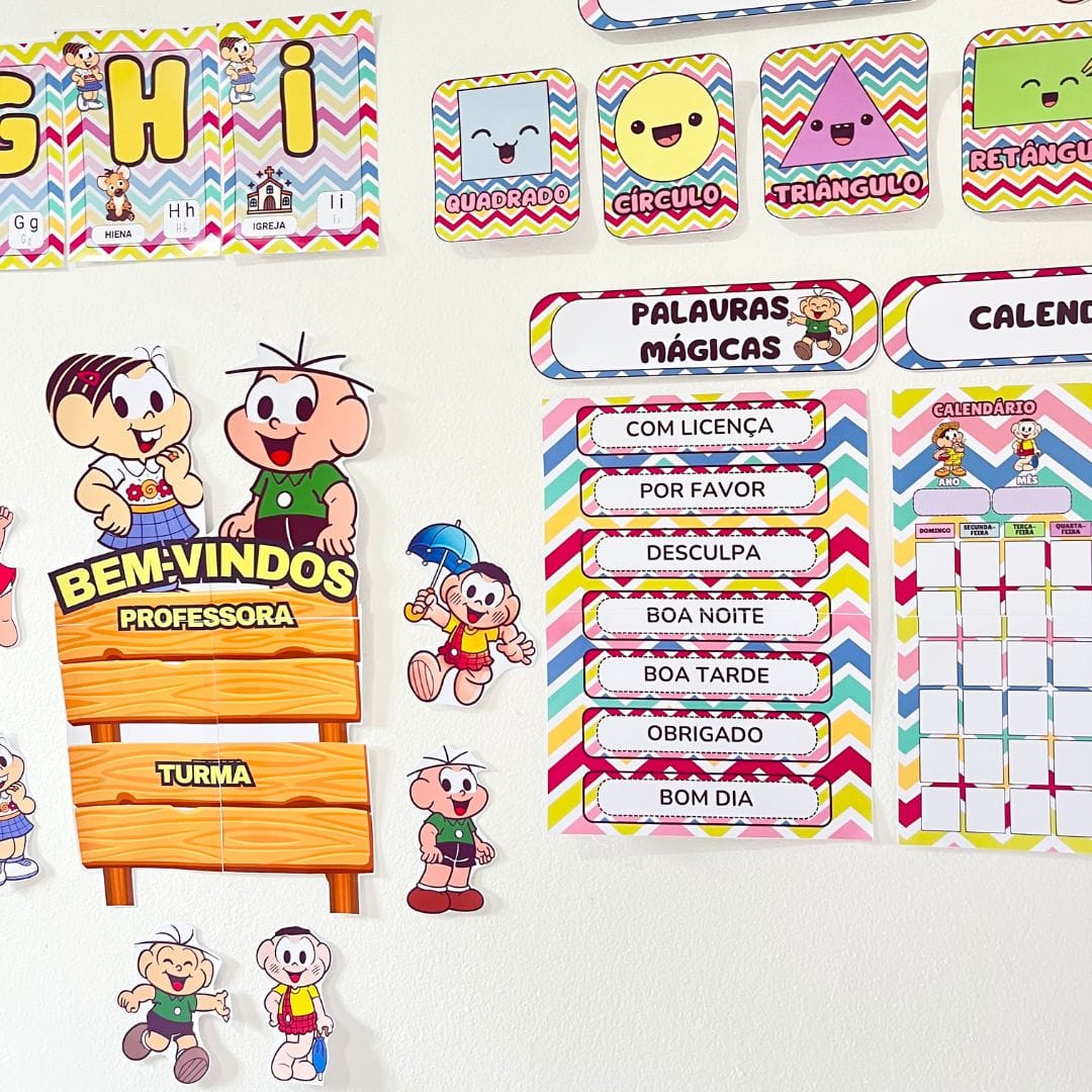 Kit Sala Turma da Mônica - Imagem 4