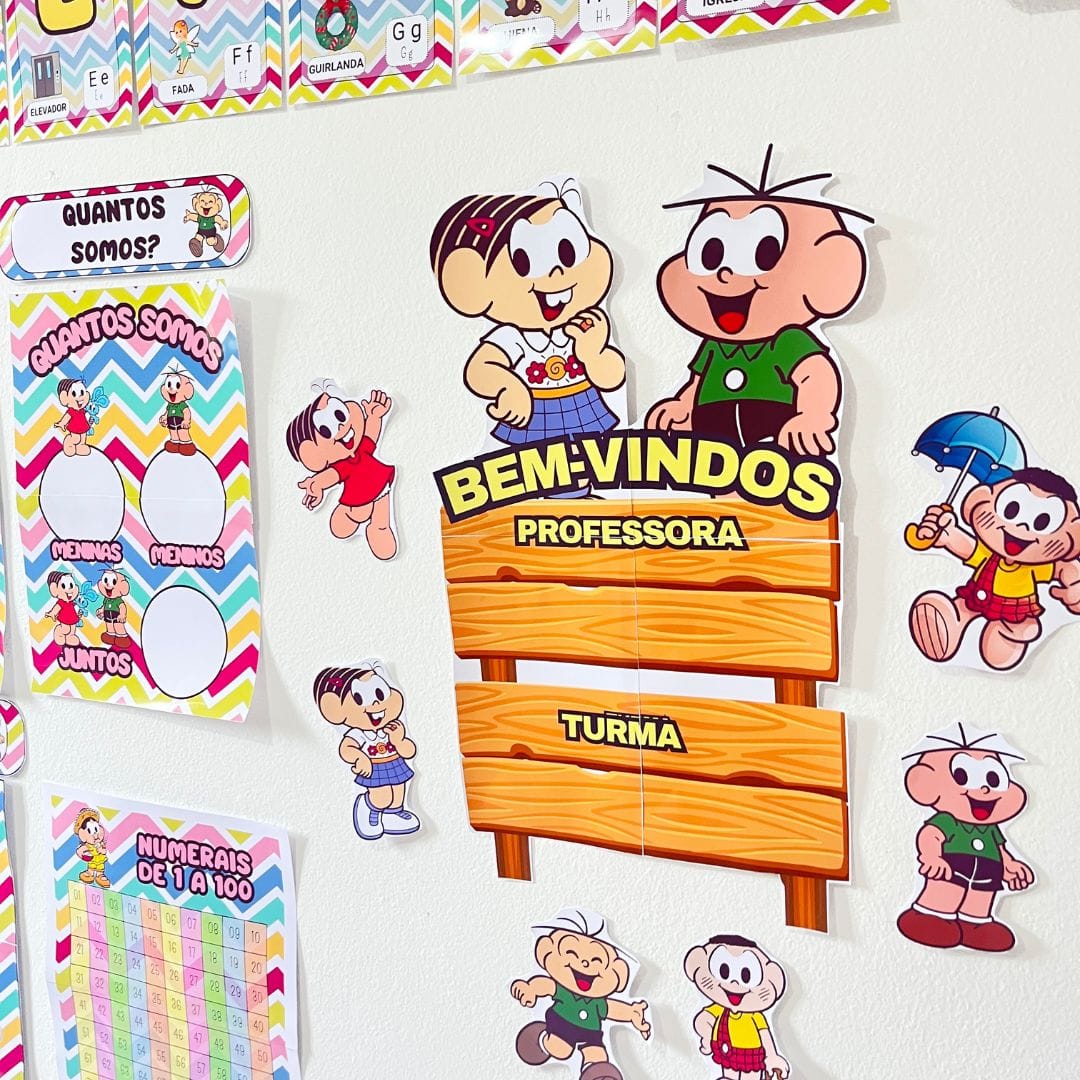 Kit Sala Turma da Mônica - Imagem 5