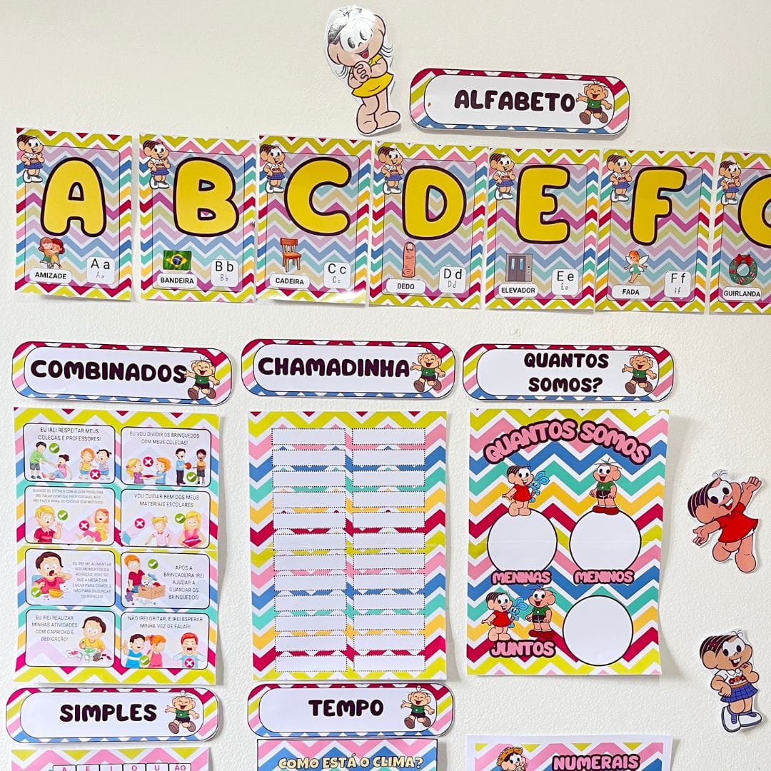 Kit Sala Turma da Mônica - Imagem 13