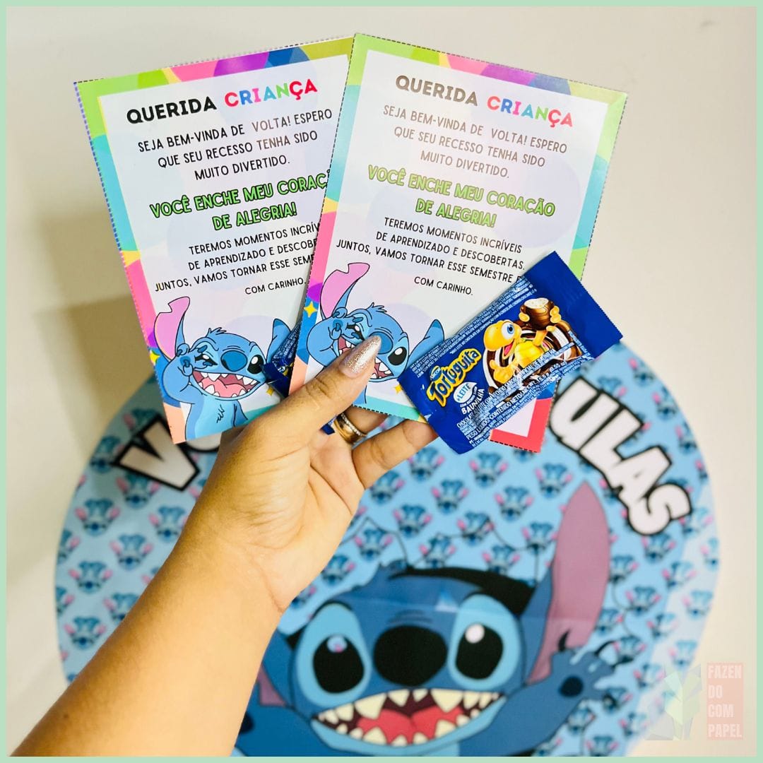Kit Volta às Aulas Stitch - Imagem 5
