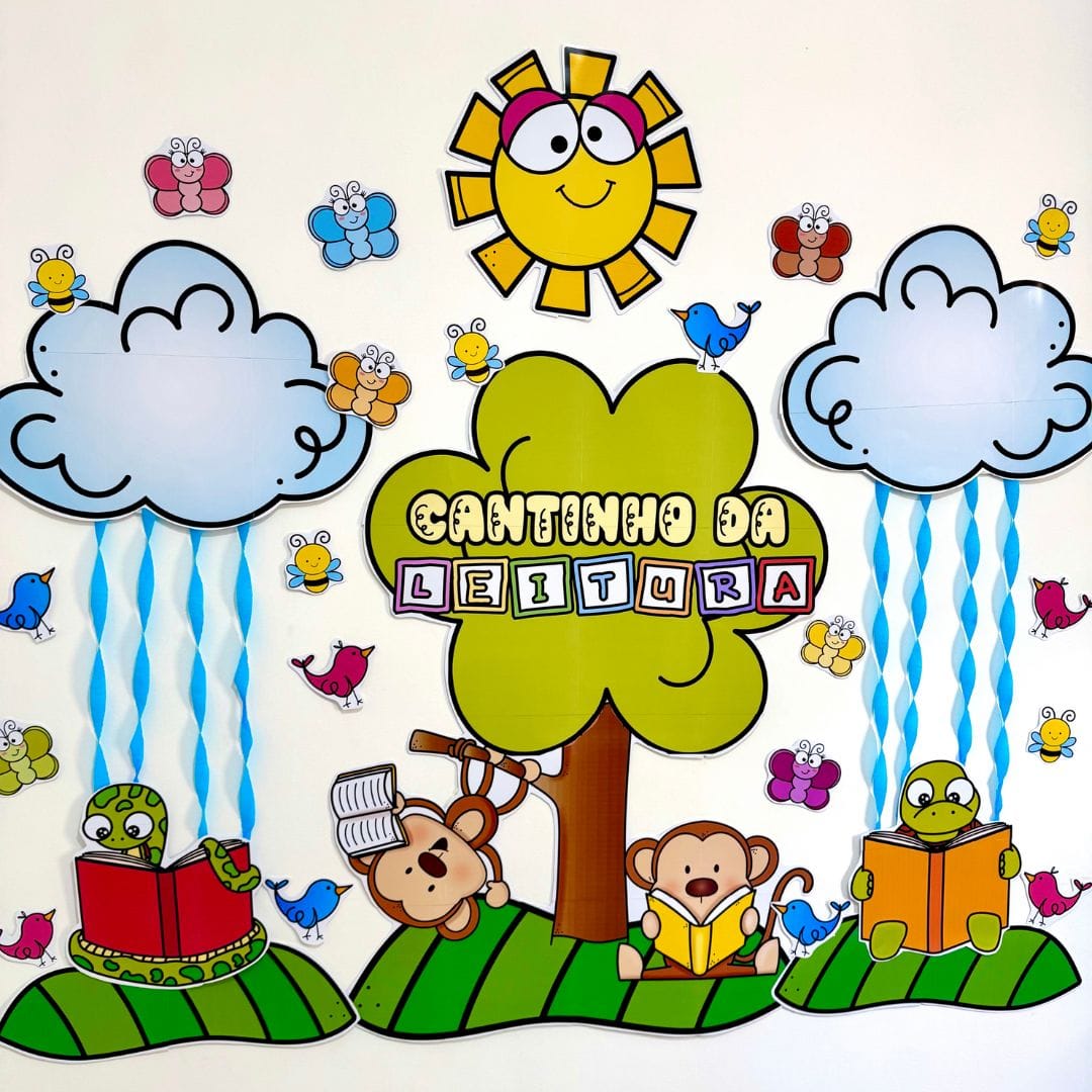 Painel Cantinho da Leitura