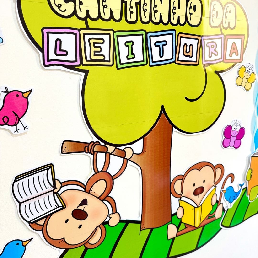 Painel Cantinho da Leitura - Imagem 5