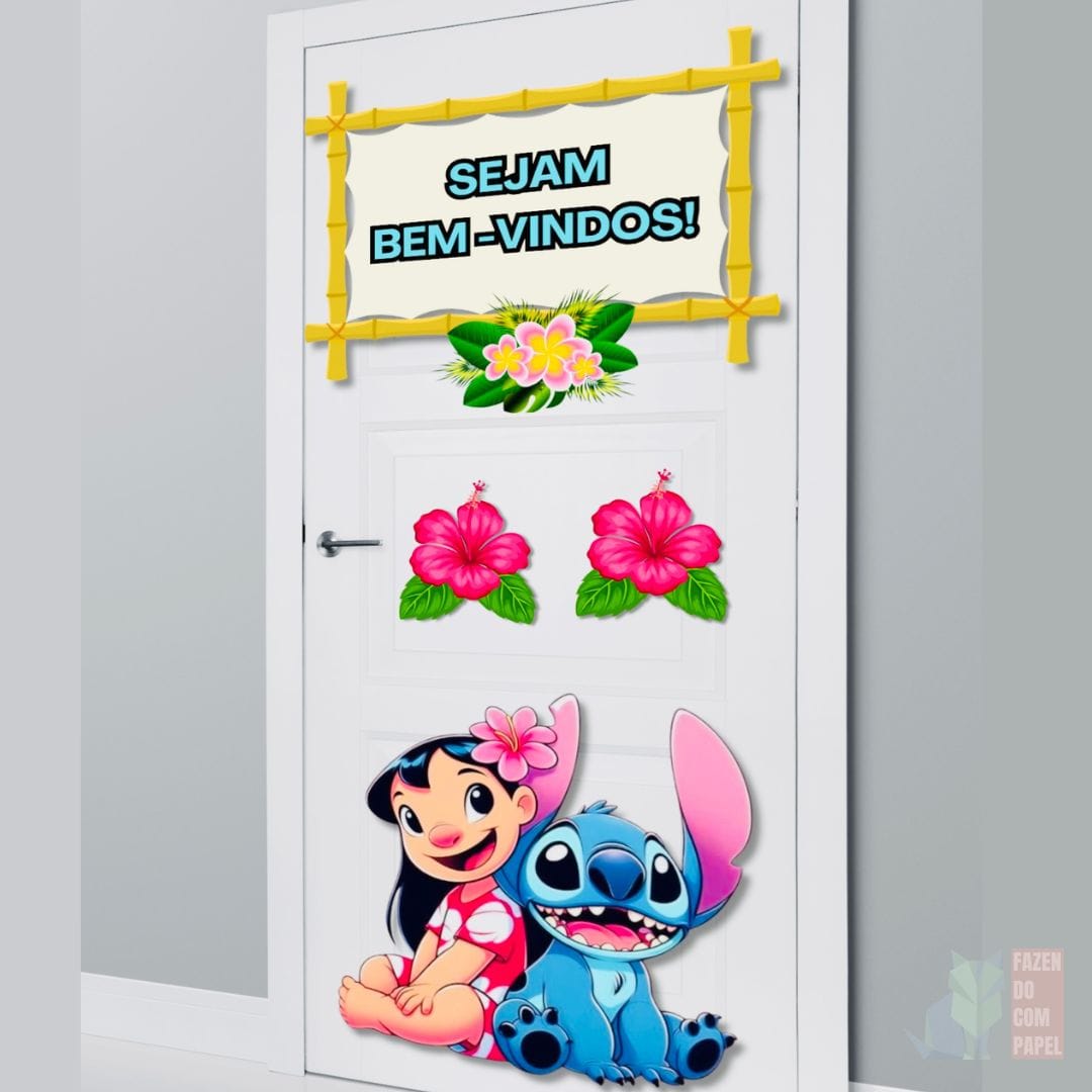 Painel de Porta Stitch