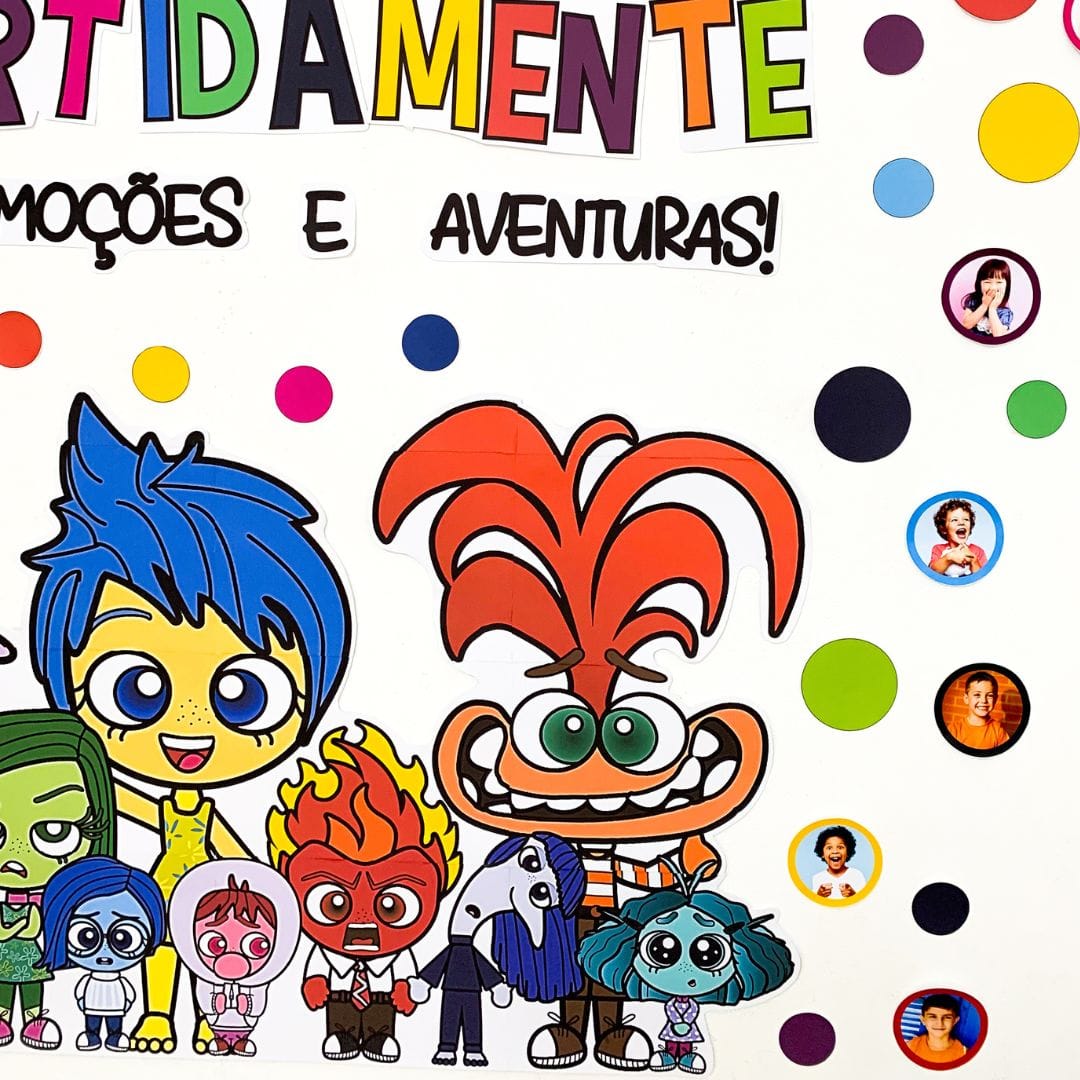 Painel de Volta às Aulas Divertidamente - Imagem 5