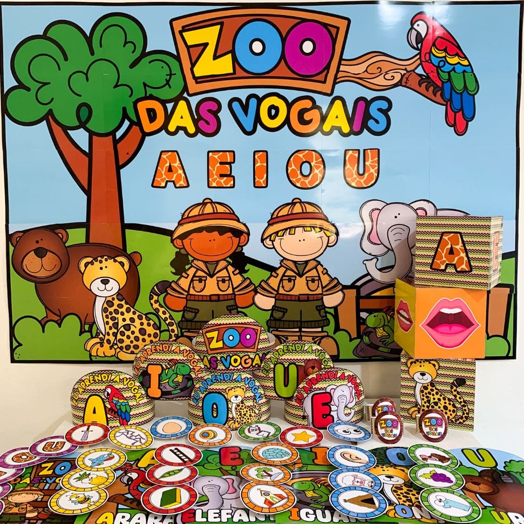 Super Kit Zoo das Vogais