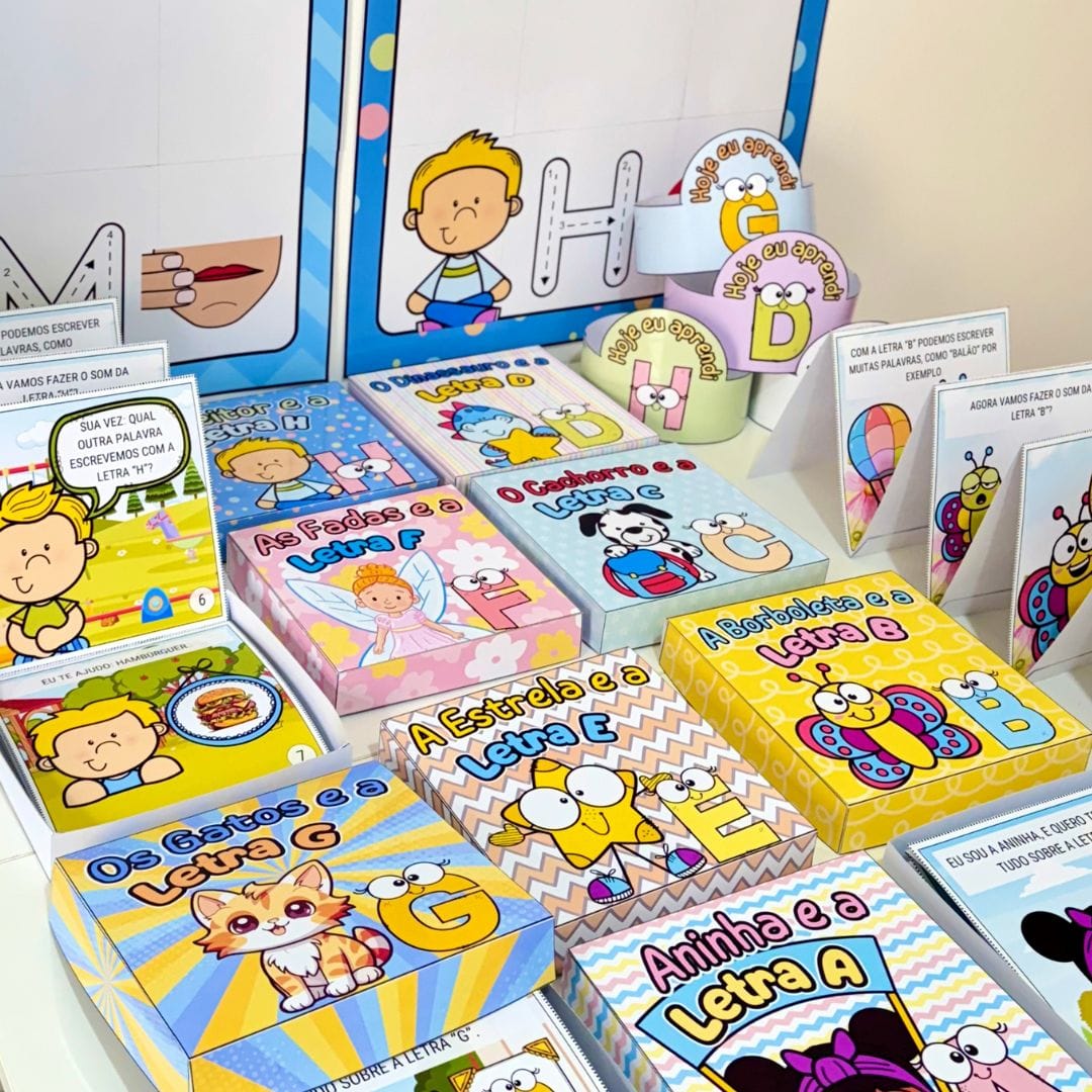 Combo História do Alfabeto - Imagem 5