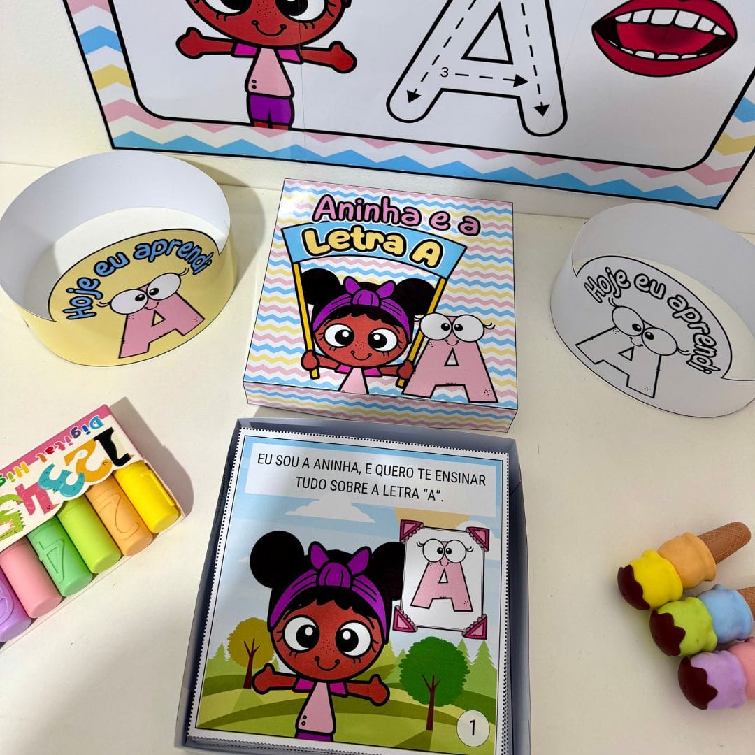 História e Cartaz Letra A - Imagem 2