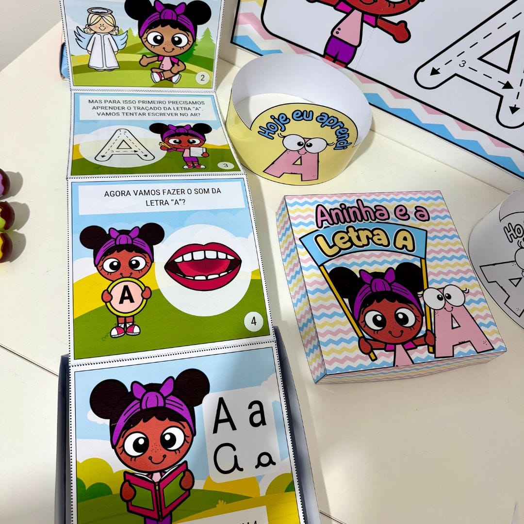 História e Cartaz Letra A - Imagem 3