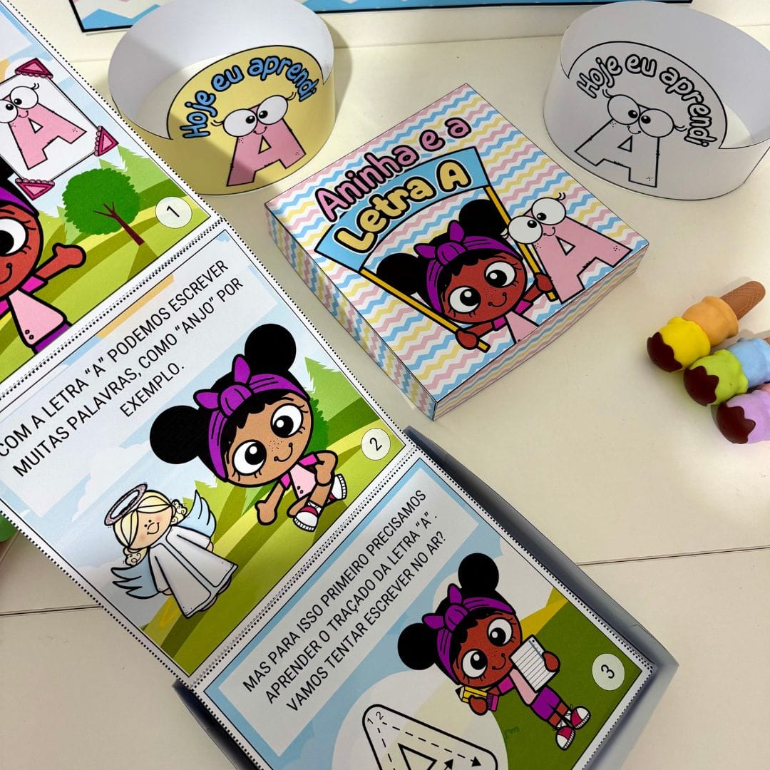 História e Cartaz Letra A - Imagem 4