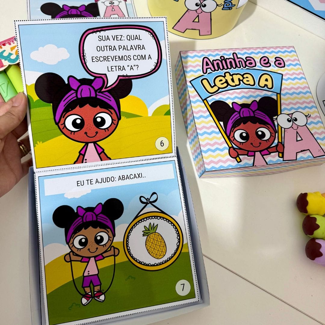 História e Cartaz Letra A - Imagem 5