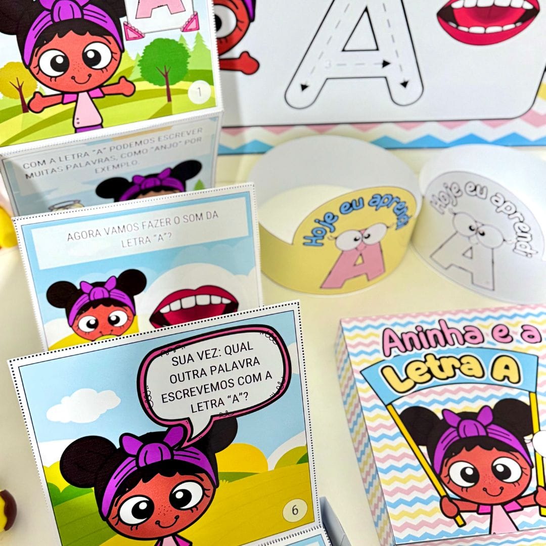 História e Cartaz Letra A - Imagem 6