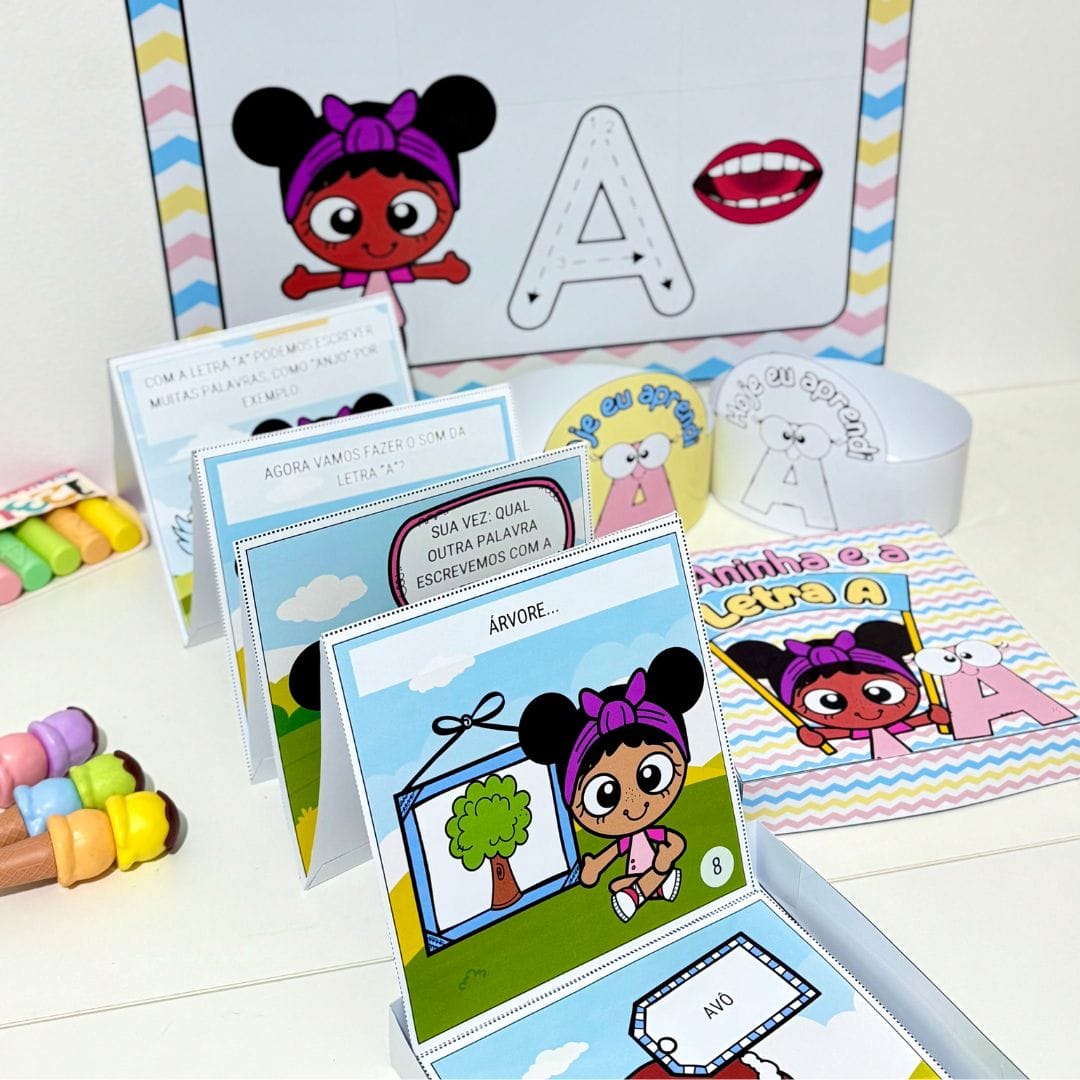 História e Cartaz Letra A - Imagem 7