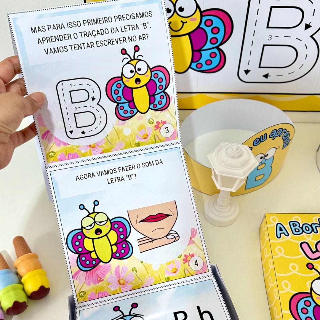 História e Cartaz Letra B - Imagem 3