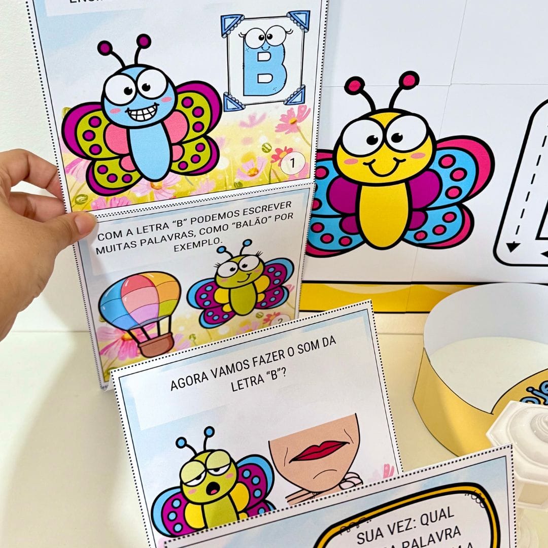 História e Cartaz Letra B - Imagem 4