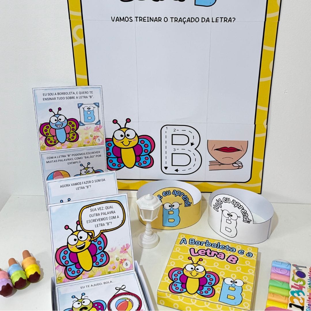 História e Cartaz Letra B - Imagem 5