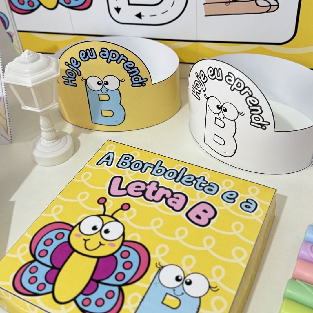 História e Cartaz Letra B - Imagem 6