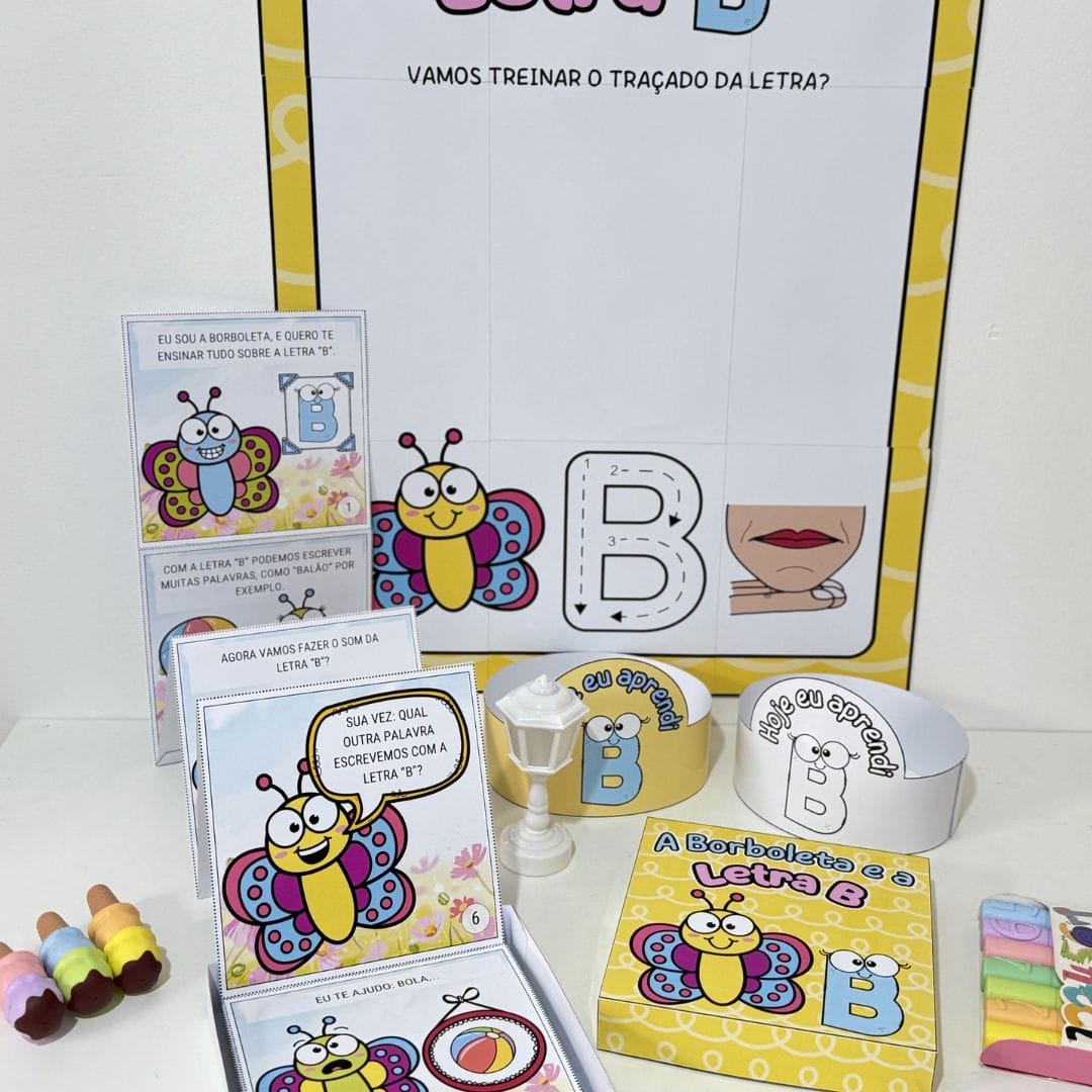História e Cartaz Letra B - Imagem 7