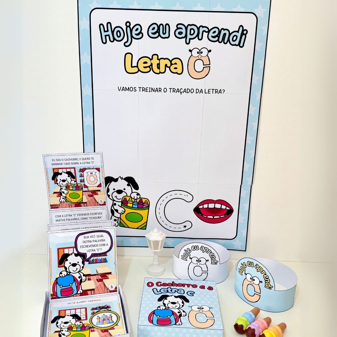 História e Cartaz Letra C