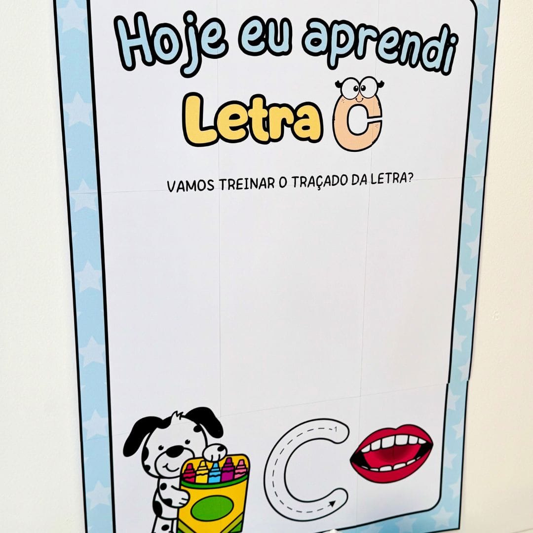 História e Cartaz Letra C - Imagem 3