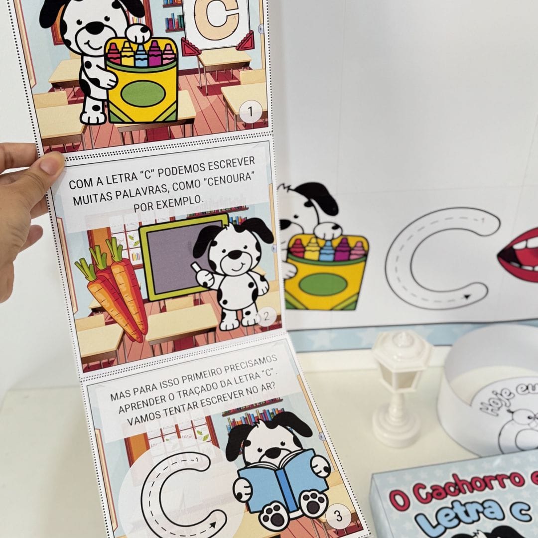 História e Cartaz Letra C - Imagem 4