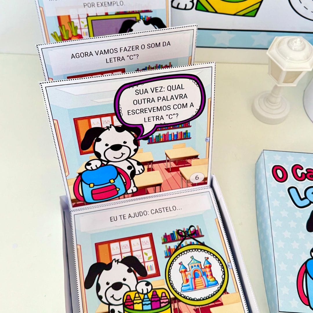 História e Cartaz Letra C - Imagem 5