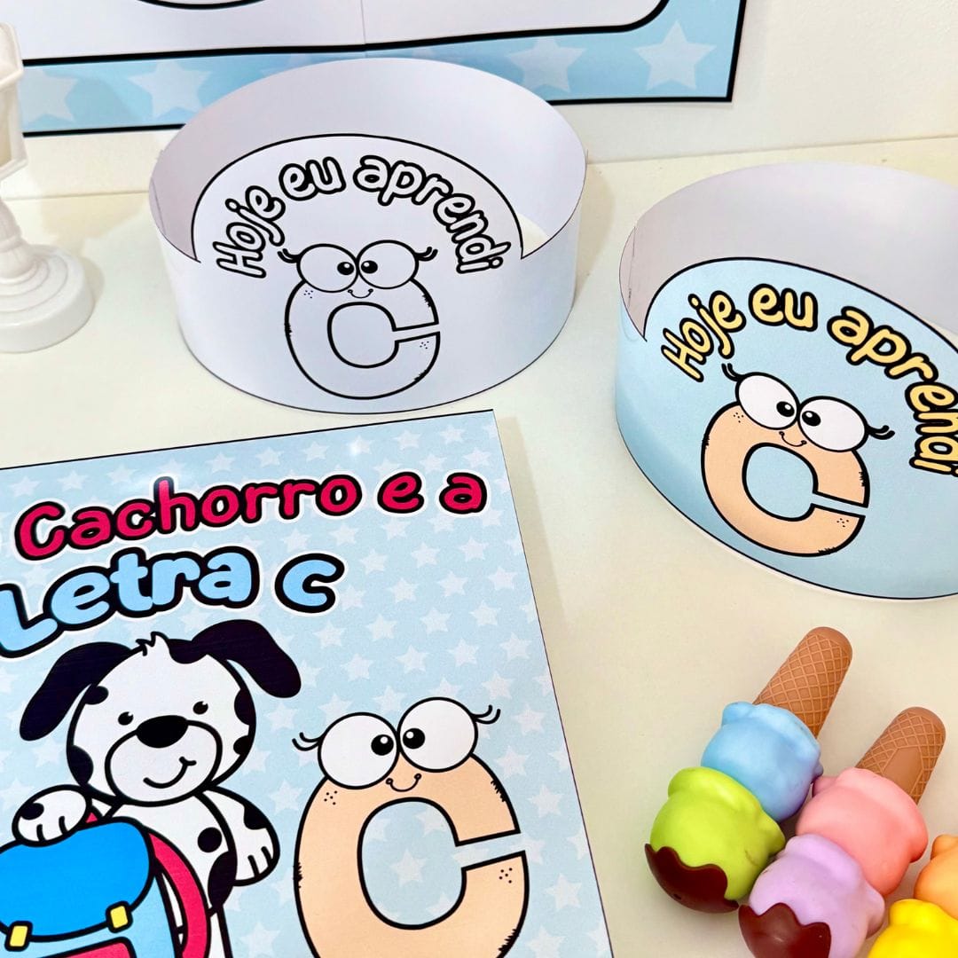 História e Cartaz Letra C - Imagem 6